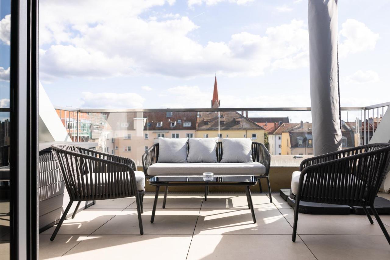 The Penthouse At Eco Smart Apartments Nürnberg Dış mekan fotoğraf