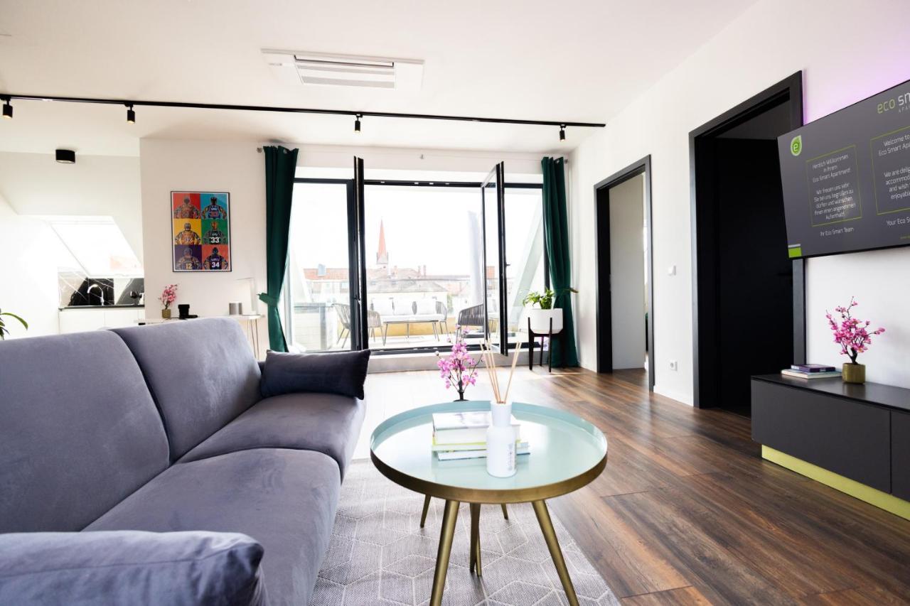 The Penthouse At Eco Smart Apartments Nürnberg Dış mekan fotoğraf