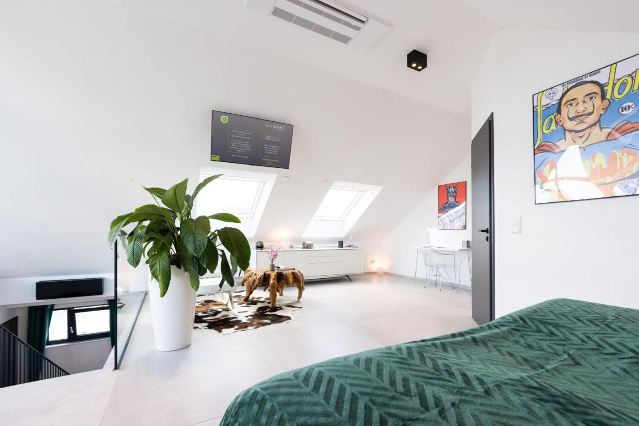 The Penthouse At Eco Smart Apartments Nürnberg Dış mekan fotoğraf