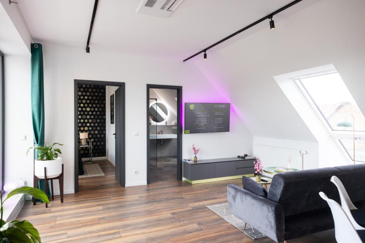 The Penthouse At Eco Smart Apartments Nürnberg Dış mekan fotoğraf