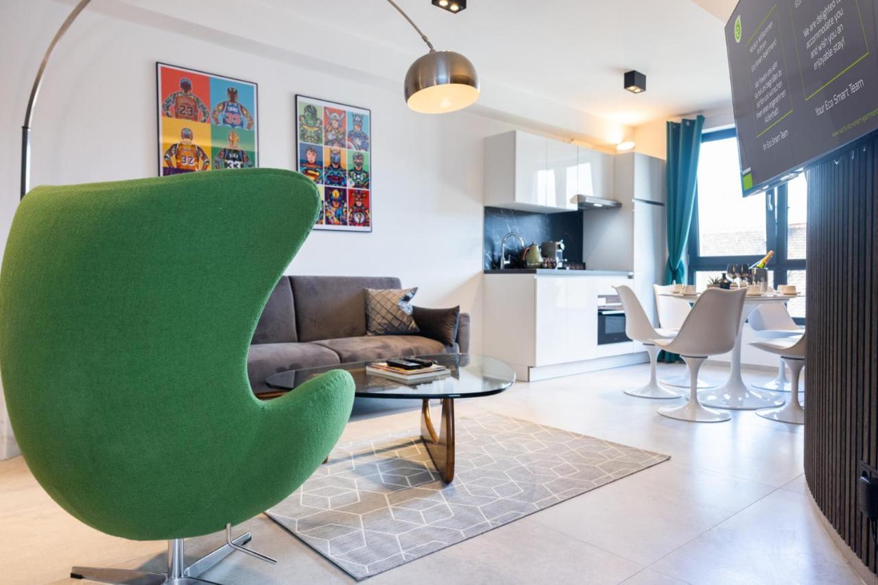 The Penthouse At Eco Smart Apartments Nürnberg Dış mekan fotoğraf