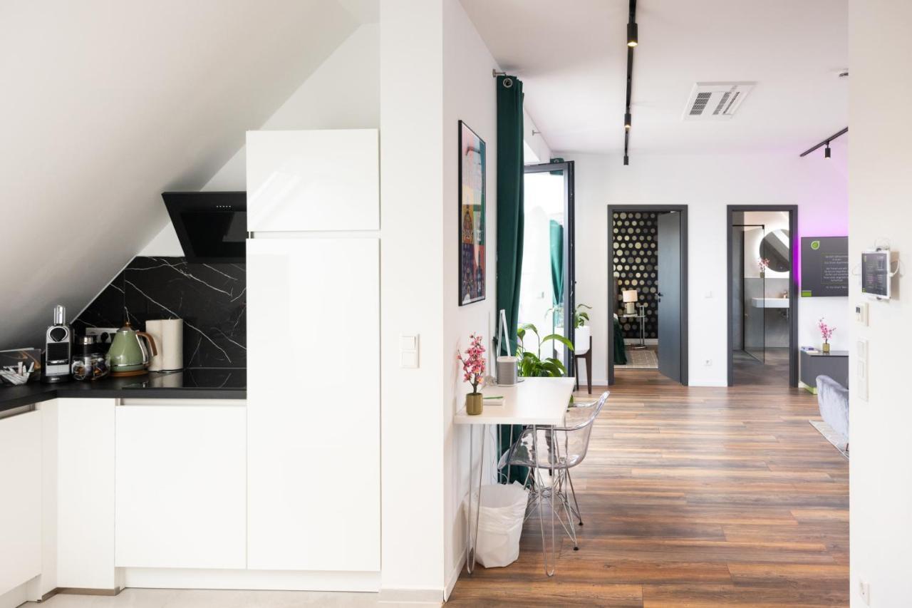 The Penthouse At Eco Smart Apartments Nürnberg Dış mekan fotoğraf